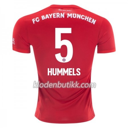 FC Bayern München Mats Hummels 5 Hjemme Fotballdrakt 2019-2020 Kortermet